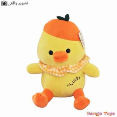 خرید عروسک پولیشی اردک کلاه دار