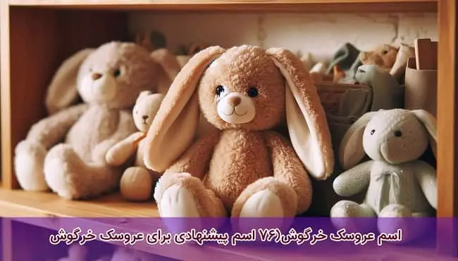 اسم عروسک خرگوش(76 اسم پیشنهادی برای عروسک خرگوش)