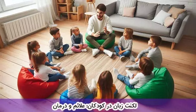 لکنت زبان در کودکان: علائم و درمان
