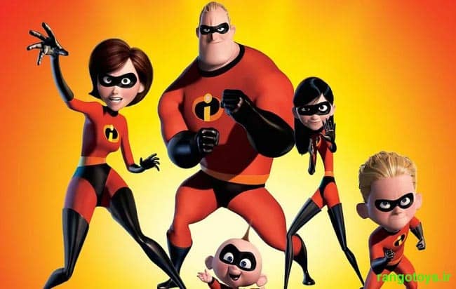 انیمیشن incredibles برای رشد کودکان